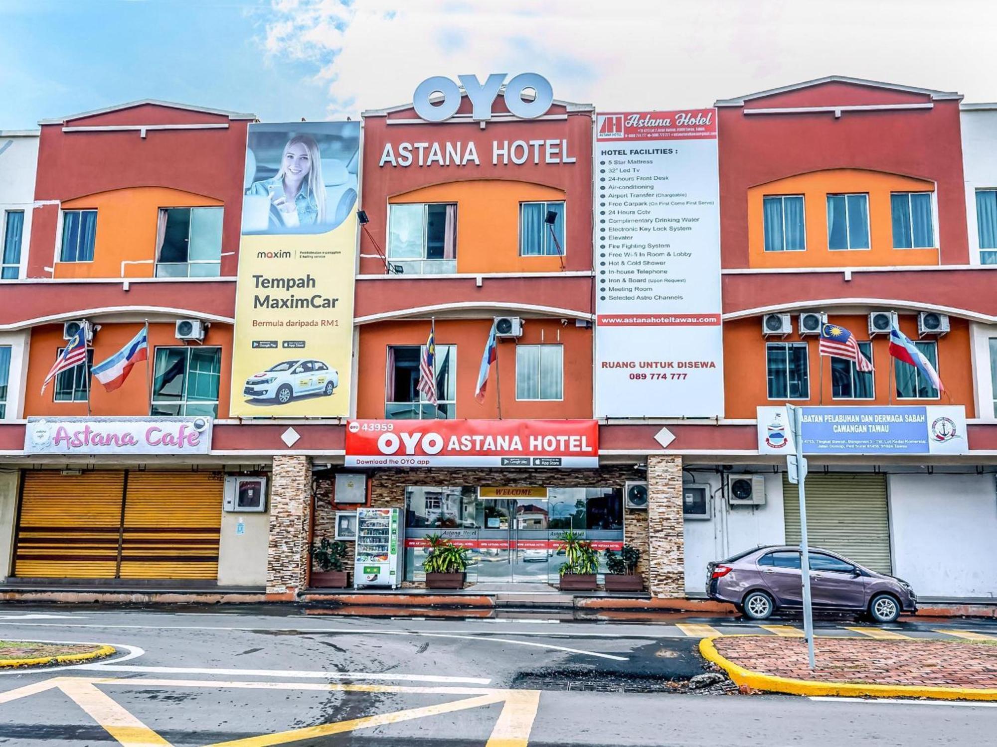 Super Oyo 43959 Astana Hotel Tawau Bagian luar foto